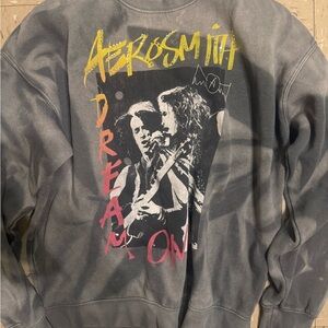 Gray Graphic Sweater